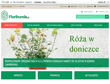 Tablet Screenshot of floribunda.pl
